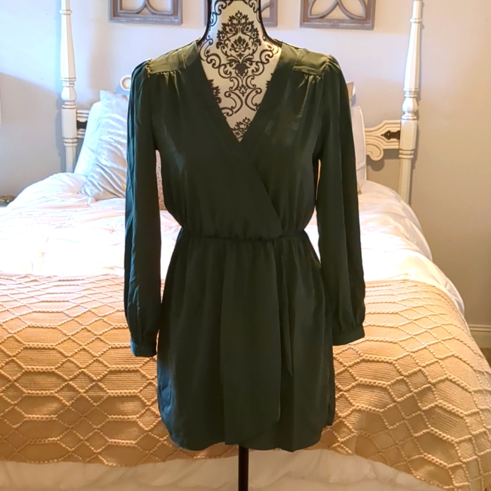 Honey Punch Surplice Dress